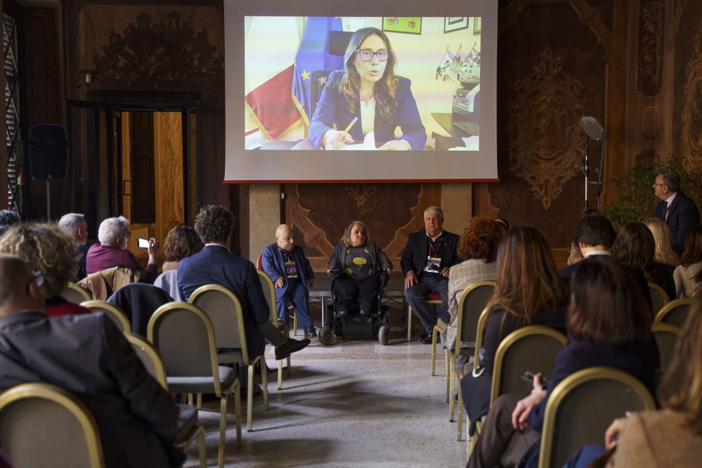 Alessandra Locatelli, William Del Negro, Valentina Tomirotti e Luigi Passetto durante il Travel Hashtag