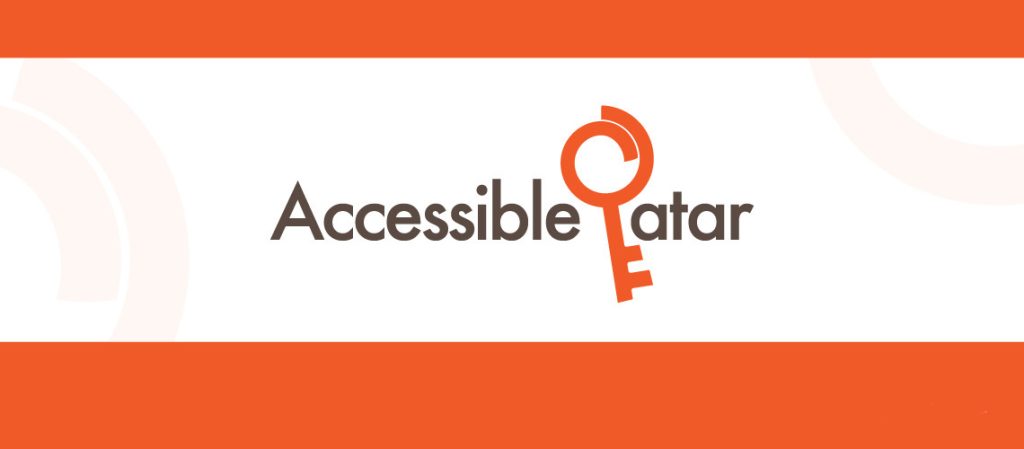 Logo di accessible qatar