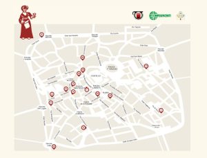 Mappa delle osterie di Friuli DOC in osteria 2023