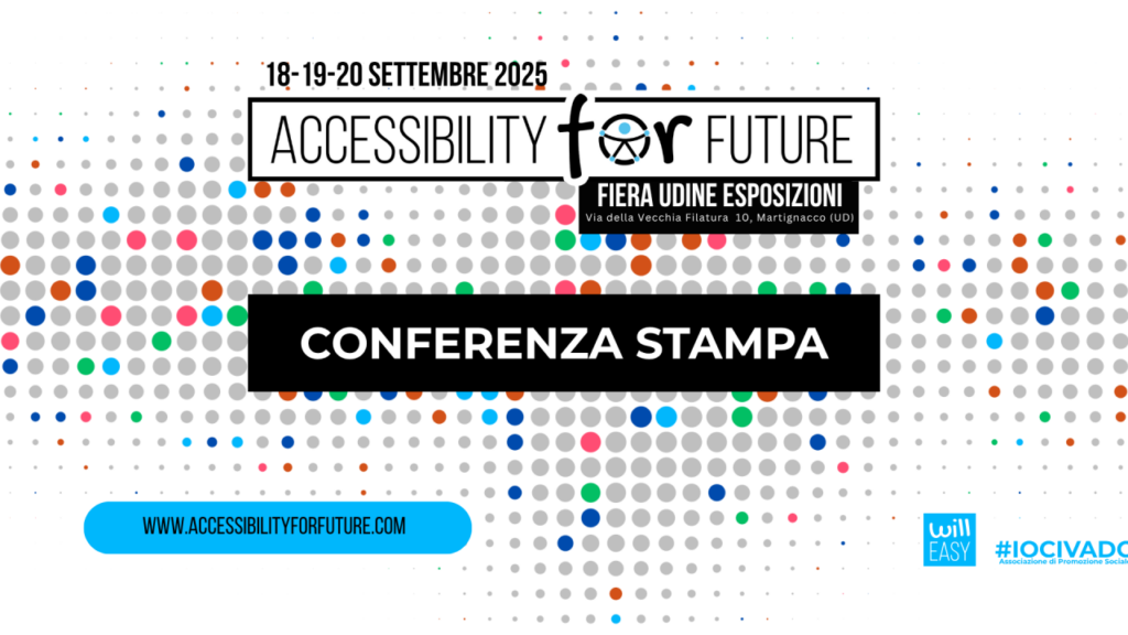 locandina conferenza Accessibility for Future